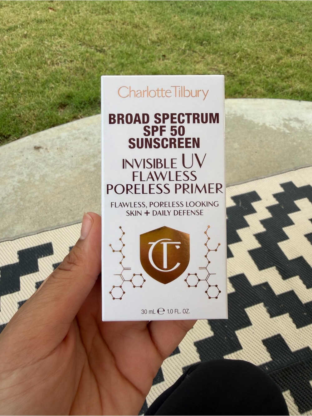 Charlotte Tilbury UV Flawless Primer + SPF 50 Brand New✨